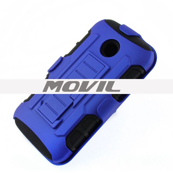 NP-1837  PC silicón robot funda para Motorola Moto E XT1021-1